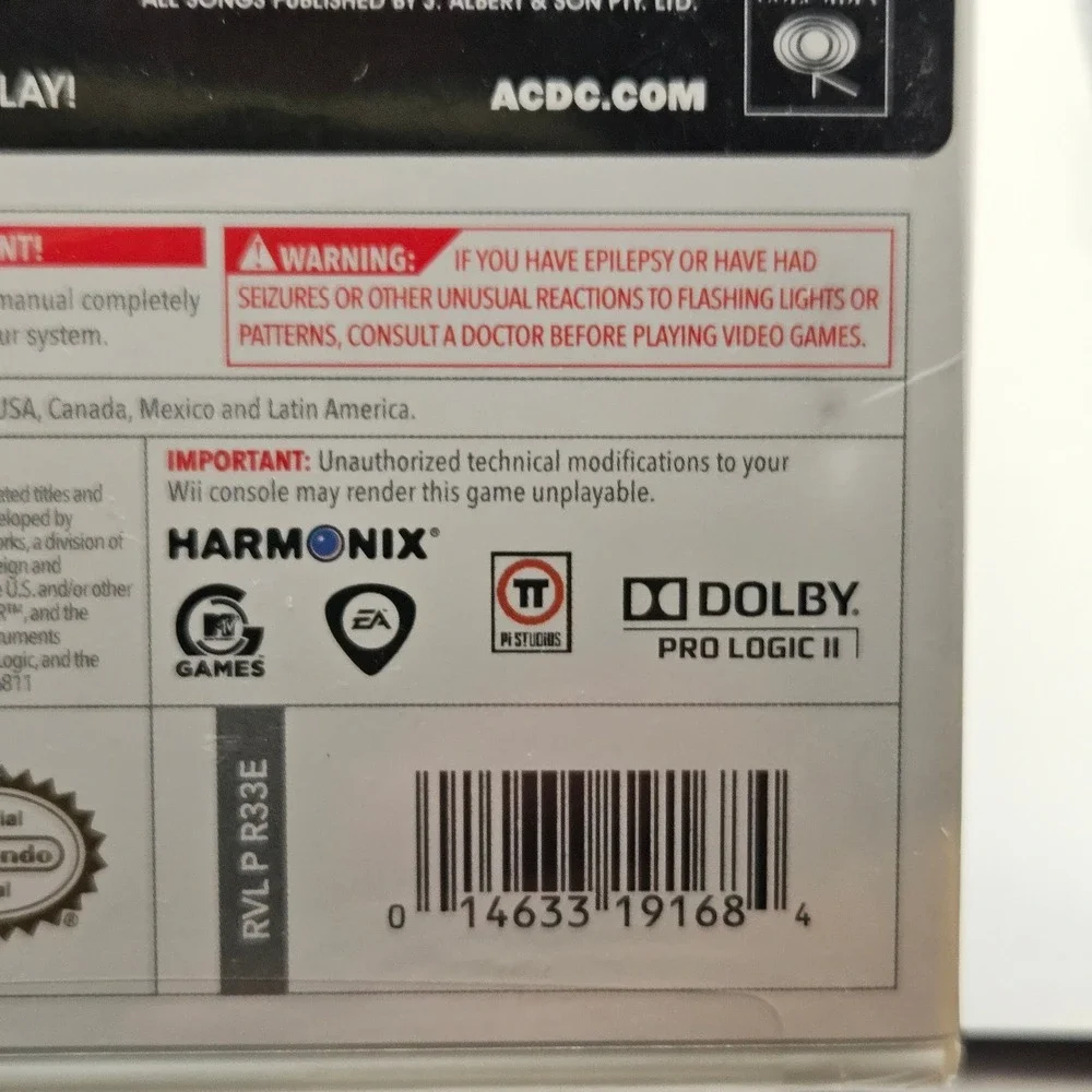 Electronic Arts ac dc